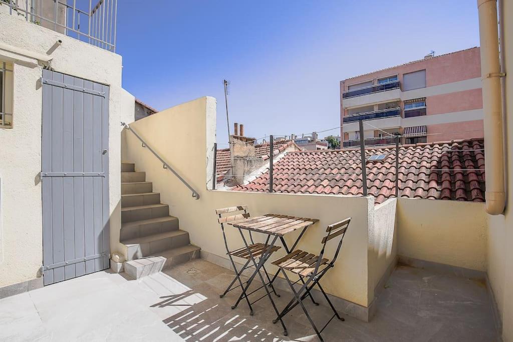 Endoume, Charmant T2 Au Calme, Terrasse, 13007 Marseille Exterior photo